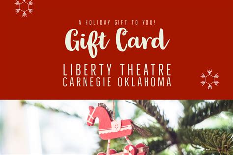 Gift cards now available – Liberty Theatre