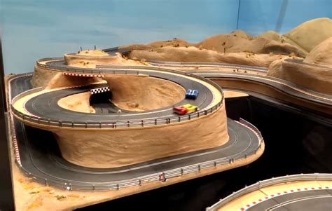 Slot Car Layout at Wroxham Miniature Worlds | Slot cars, Slot, Slot car tracks