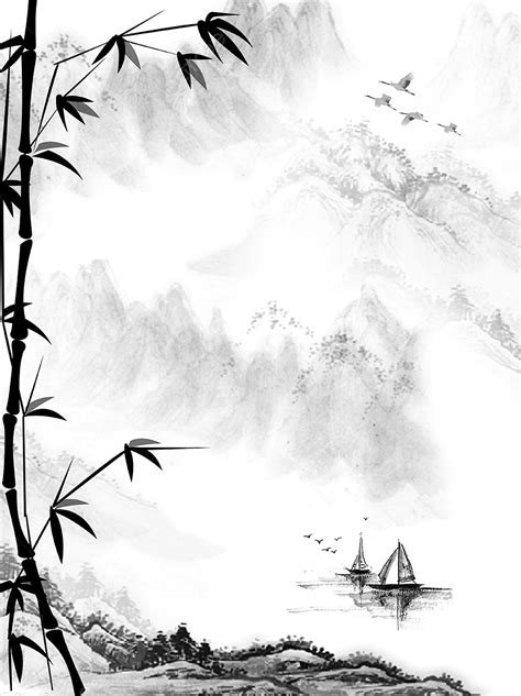 Bamboo Landscape Vintage Background Wallpaper Image For Free Download - Pngtree