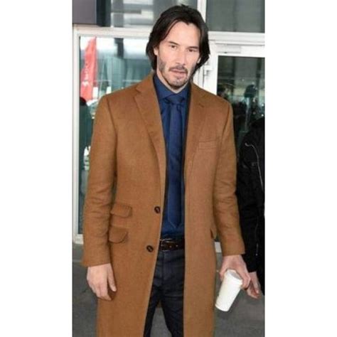 Siberia Movie Keanu Reeves Coat