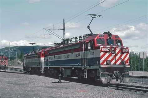 BC Rail’s only electric locomotive, the GF6C. Used on the Tumbler Ridge ...