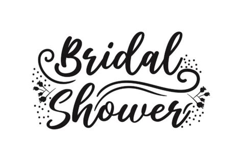 Bridal Shower (SVG Cut file) by Creative Fabrica Crafts · Creative Fabrica