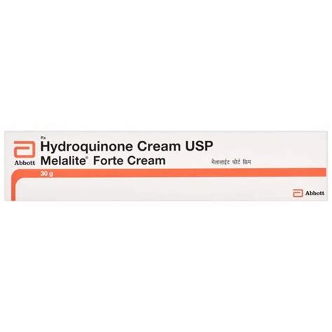 Hydroquinone 4% Cream, Packaging Type: Tube, Packaging Size: 30 G at best price in Nagpur