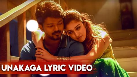 Unakaga Lyric Video Review | Thalapathy Vijay, Nayanthara | A.R Rahman ...