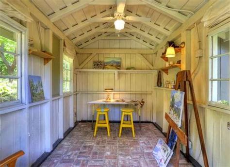 8 Tiny Backyard Buildings for Work or Play | Backyard art studio, Studio shed, Art studio at home