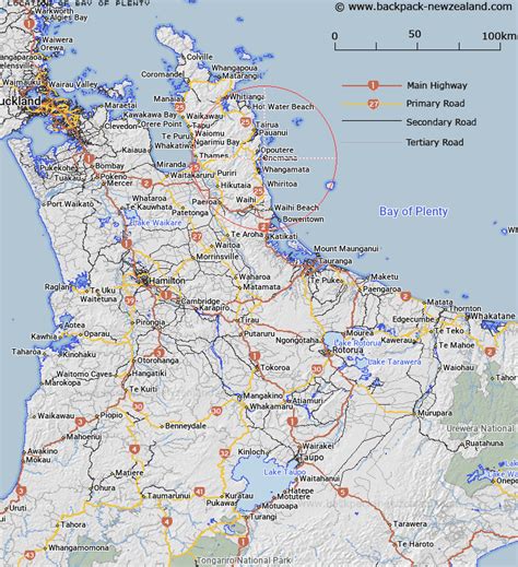 Where is Bay of Plenty? Map - New Zealand Maps