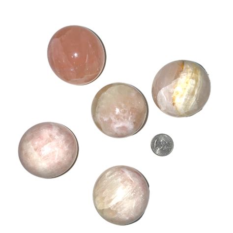 Pink calcite Sphere to Open Your Heart to Love and Nurturing