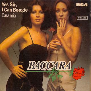 Píldoras de música: Yes Sir, I Can Boogie, Baccara, 1977