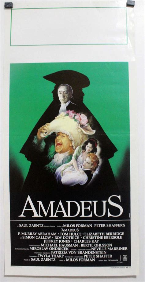 "AMADEUS" MOVIE POSTER - "AMADEUS" MOVIE POSTER