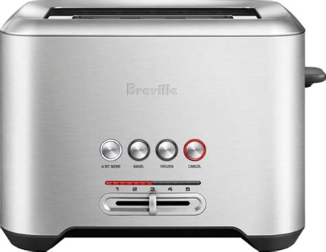 Breville 2-Slice Extra-Long-Slot Toaster Silver BTA720XL - Best Buy