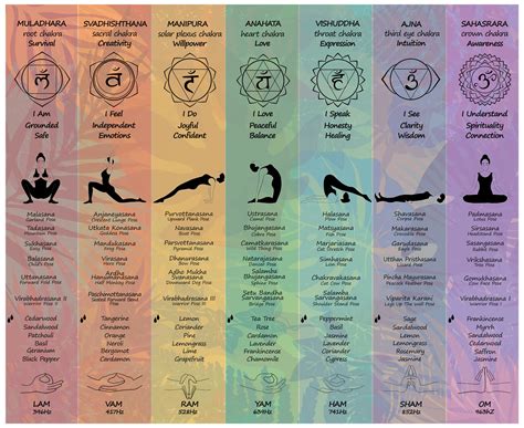 Wall Art Print | Chakra Healing Chart | Europosters