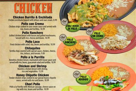 El Patron Mexican Grill Menu | Uniontown, PA