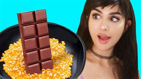 Trying Food Hacks to see if they work | Food hacks, Food, Sssniperwolf