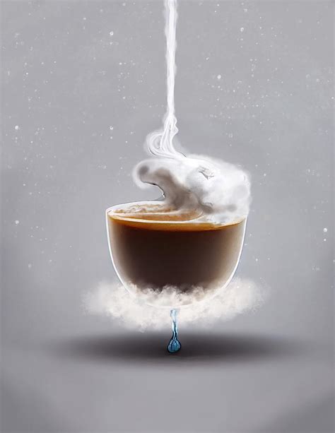 Coffee Waves Digital Art by Valenty Muse - Fine Art America