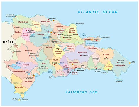 Where Is Dominican Republic Located On The World Map - Map