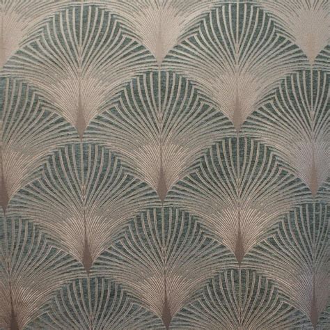 4 M Fibre Naturelle New York Velvet Art Deco Upholstery Fabric Liberty | Art deco curtains, Art ...