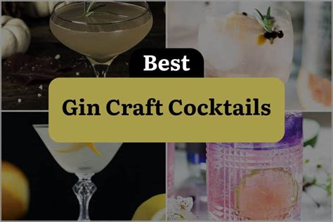 33 Gin Craft Cocktails to Shake Up Your Spirits | DineWithDrinks