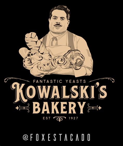 Kowalski Bakery Apron · Art by Fox · Online Store Powered by Storenvy