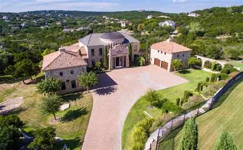 $2.2 Million Hilltop Stone Mansion In Austin, TX | Homes of the Rich