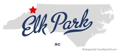 Map of Elk Park, NC, North Carolina