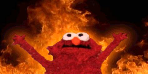 Elmo In Flames Meme Becomes Real-Life At A Protest in Philadelphia