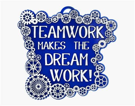 Purple Teamwork Makes The Dream Work , Free Transparent Clipart - ClipartKey