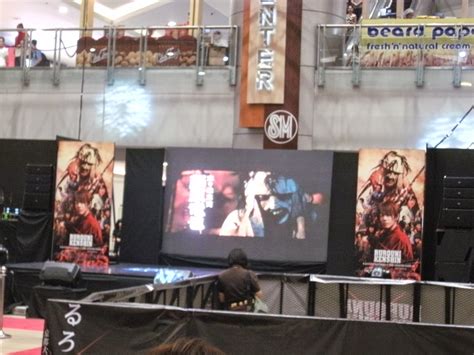 Movie Buff's Reviews: Rurouni Kenshin cast in SM Megamall