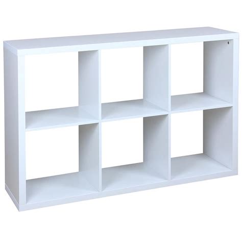 6 Cube Organizer White - Maison Handal