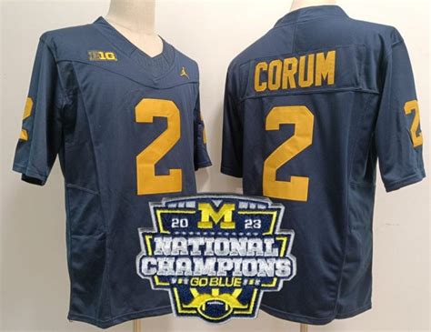 [Trending] Order New Blake Corum Jersey #2 Football Navy