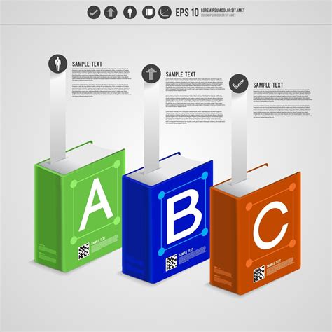 book infographic design 2260005 Vector Art at Vecteezy