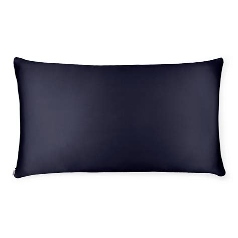 Navy Silk Pillowcase - King Size - Zippered | Shhh Silk | Reviews on Judge.me