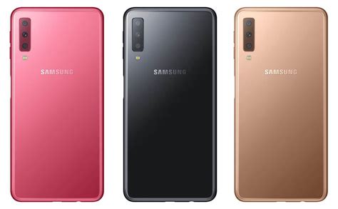 Samsung unveils the new Galaxy A7 with triple rear cameras - GadgetMatch