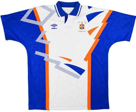 1991 Retro Luton Home Shirt MAIN | Classic Football Shirts Collection