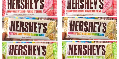 Hershey’s Has New Bars In Flavors Like Cookies 'N' Mint And Birthday Cake