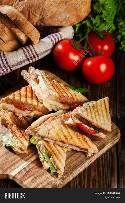 Stack Panini Ham, Image & Photo (Free Trial) | Bigstock