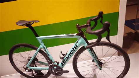 2021 Bianchi ARIA Disc E-road Celeste Green Ultegra Di2 Electric Bike ...