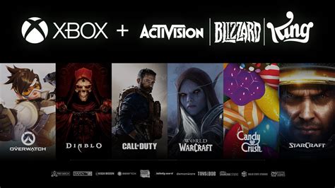 Microsoft intends to bring Activision Blizzard franchises to Game Pass