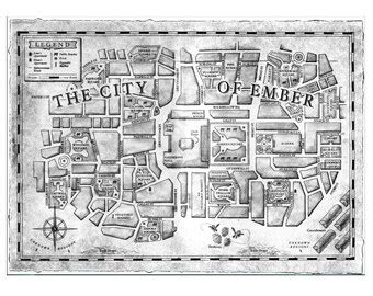 City of Ember Map | Etsy