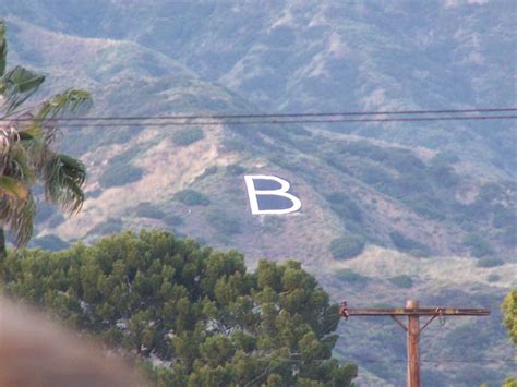 Linda's Burbank High School Blog: Leadership Burbank restores "B"