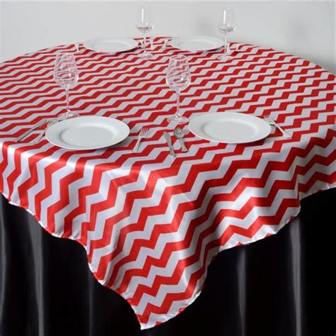 Chevron Table Cover Ideas