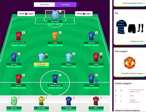 fantasy premier league teams GW30 – early thoughts on the FFGeek team