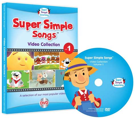 Super Simple Learning DVD Giveaway (ends 11/5) | Super simple songs, Kids music videos, Kids songs