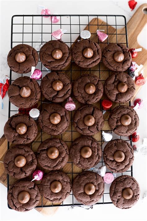 Chocolate Blossom Cookies - Cooking With Karli