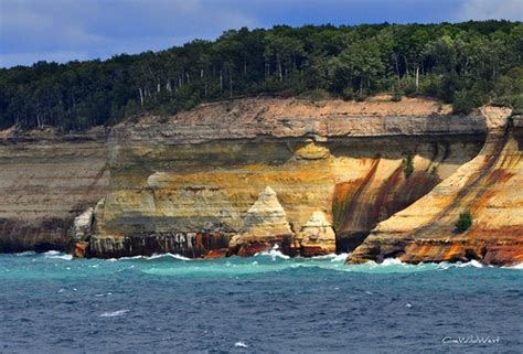 Painted Rocks at Pictured Rocks National Lakeshore | Michigan in Pictures