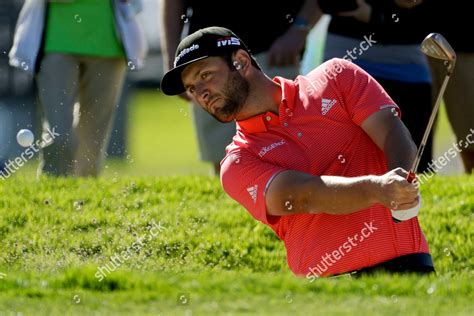 Jon Rahm Spain Hits Out Bunker Editorial Stock Photo - Stock Image ...