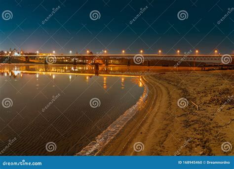 Road Bridge in Fetsund on the Glomma River in Norway Stock Photo ...