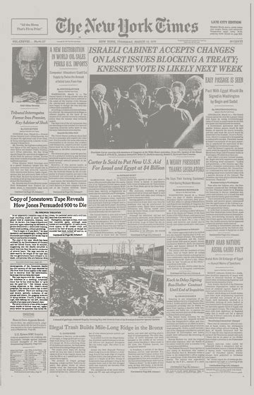 Copy of Jonestown Tape Reveals How Jones Persuaded 900 to Die - The New York Times