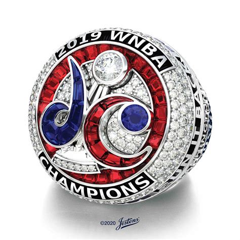 Washington Mystics reveal their 2019 WNBA championship rings