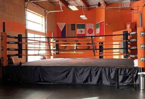 PRO Boxing 20' X 20' Competition Boxing Ring Made in U.S.A.-