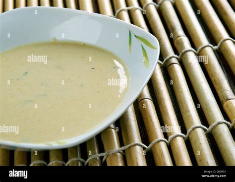 Aioli sauce Stock Photo - Alamy